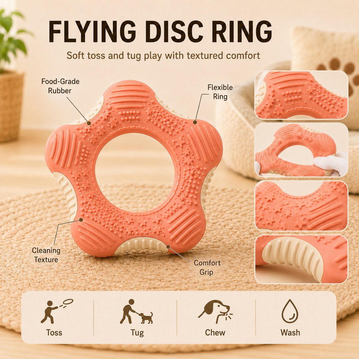 Dog Toys Set 4