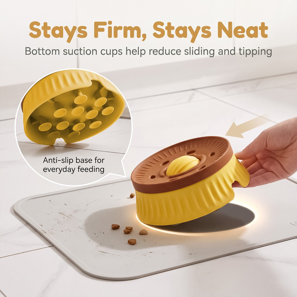 Rolling Lick Ball Pet Slow Feeding Bowl 5