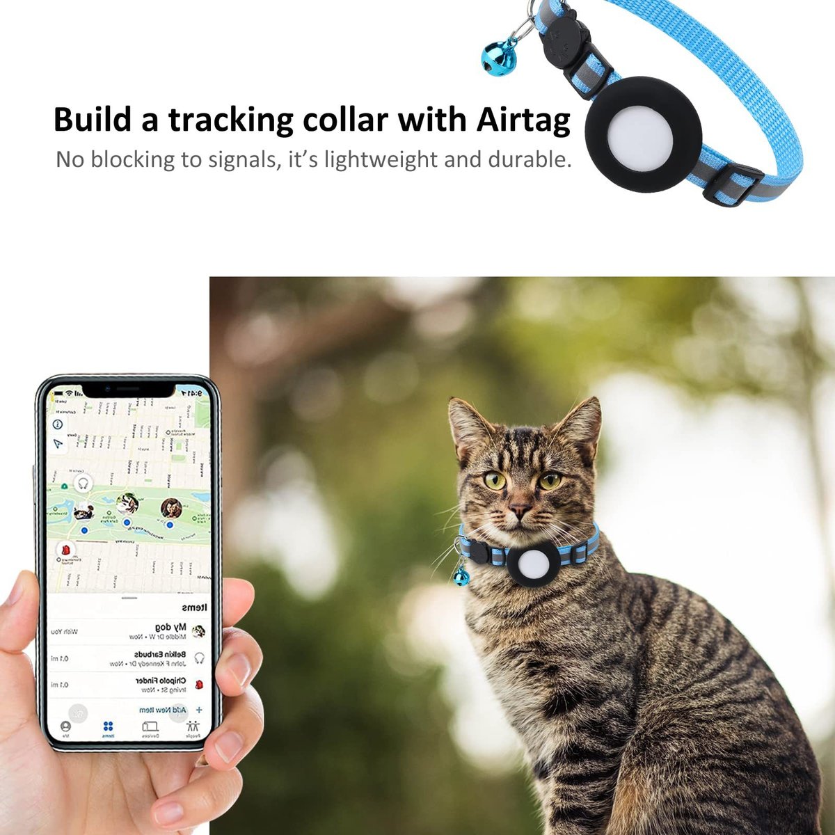 Airtag Cat Collar Holder 3