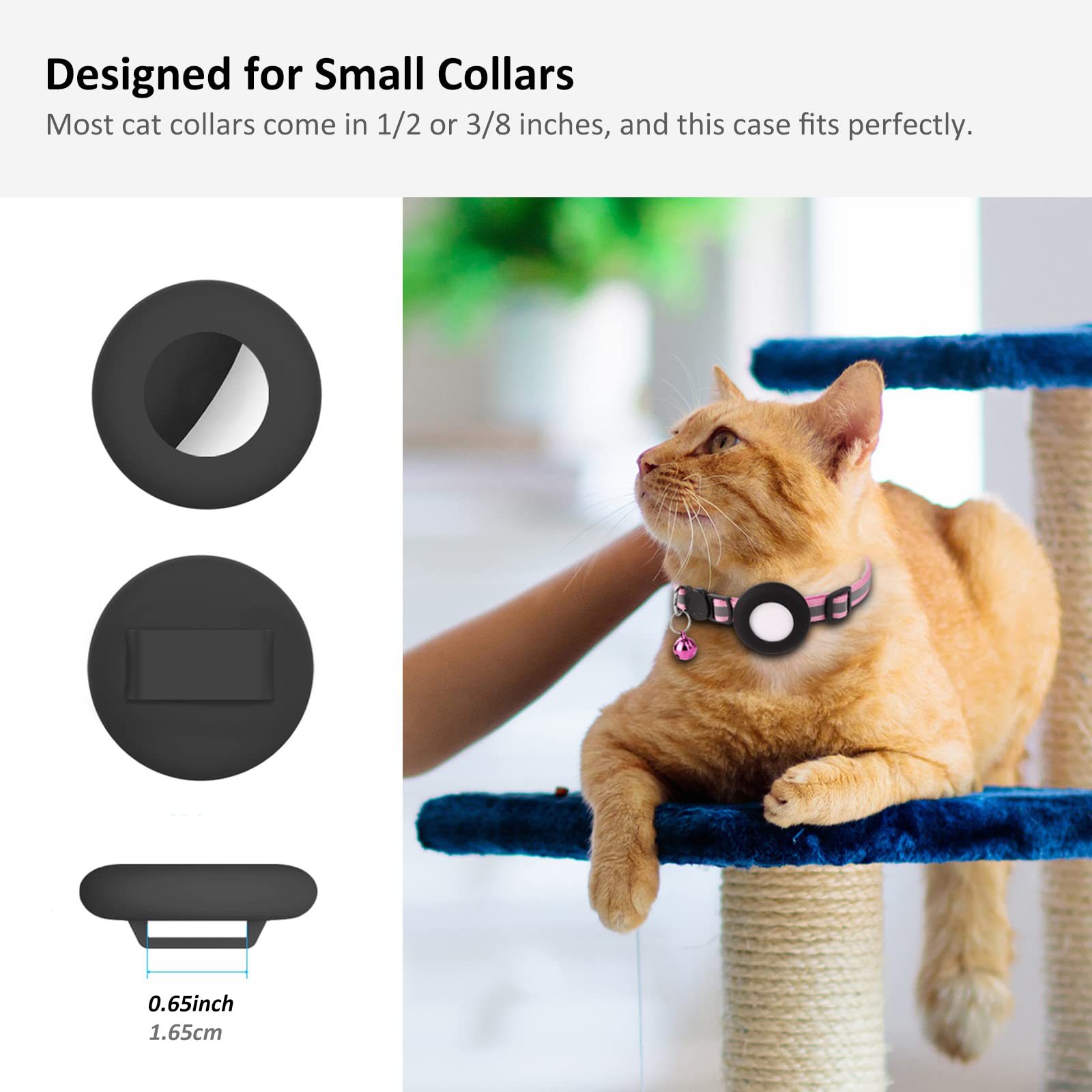 Airtag Cat Collar Holder