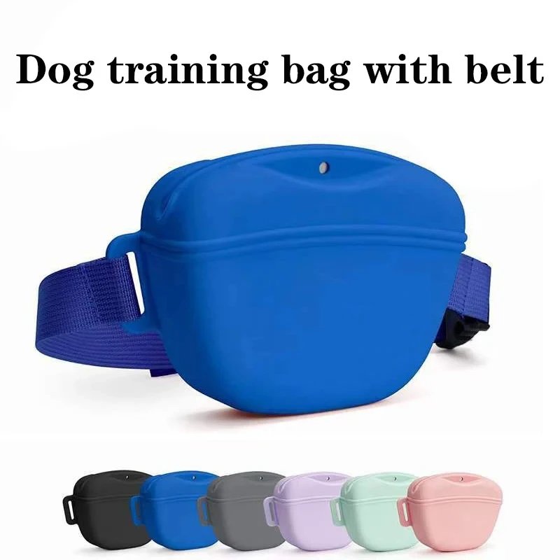 Silicone Pet Training Waist Bag with Adjustable Belt 4