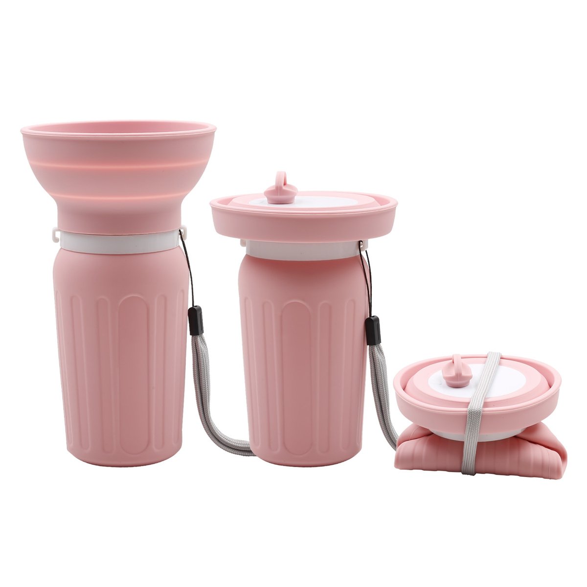 Foldable Silicone Pet Water Bottle