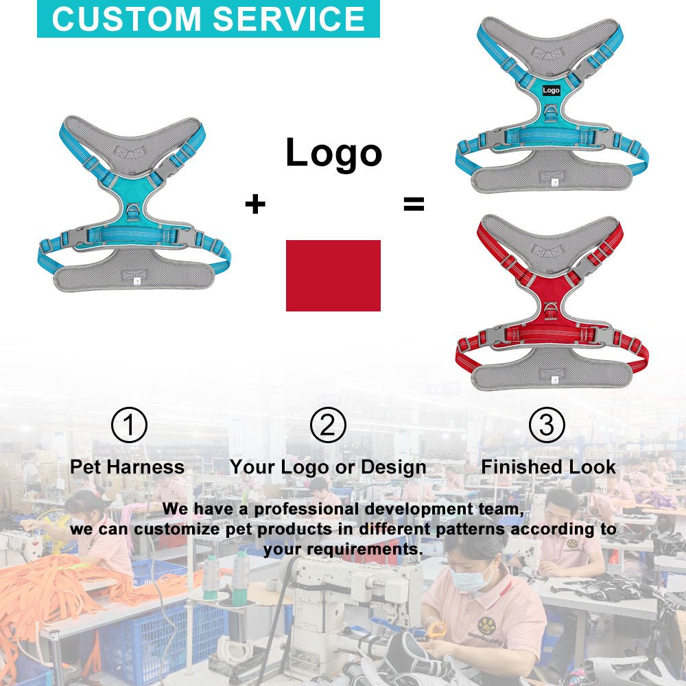 Reflective No Pull Dog Harness