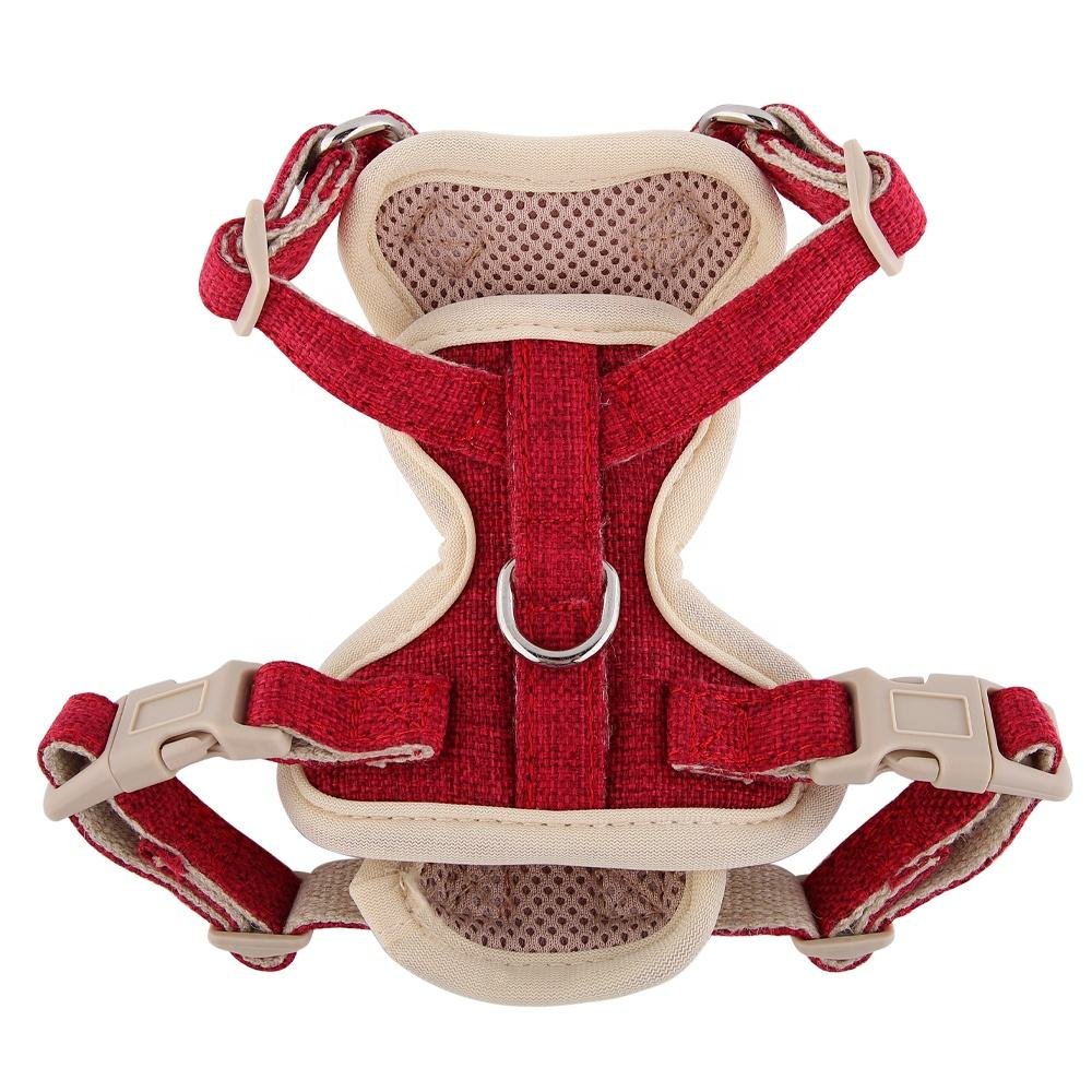 4 Points Adjustable Pet Vest Harness for Small Medium Dogs 2
