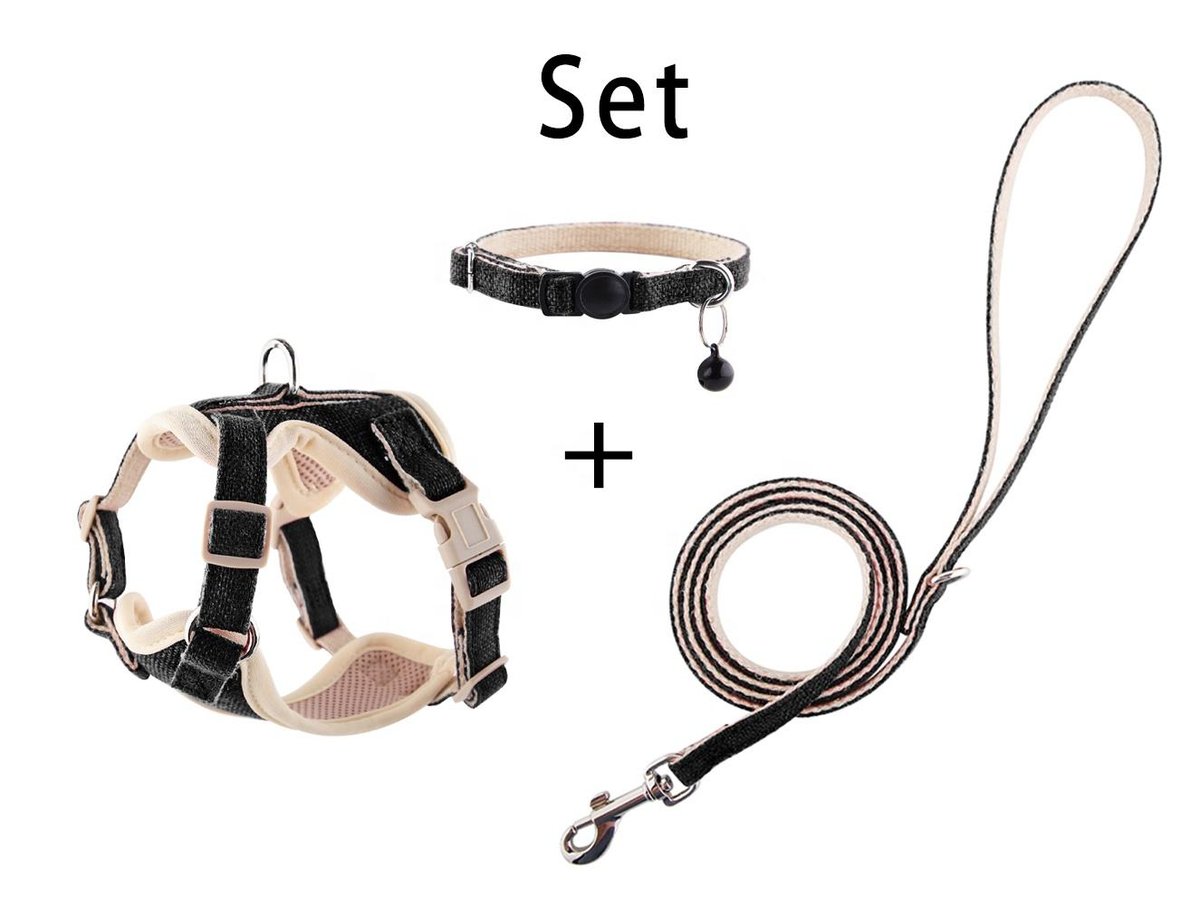4 Points Adjustable Pet Vest Harness for Small Medium Dogs 3